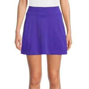 Ben Hogan NWT Women's Golf Skort Built in Shapewear Tummy Control Blue Large